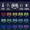 Miniatyrbild 3 av 7: Gamepad 3D Illusion Lamp, Ammonite Controller Nattljus wi