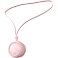 Miniatyrbild 1 av 3: Portabel Halsfläkt Bladlös Halsfläkt 3 Hastigheter USB-Laddning Bärbar Fläkt Justerbar 360 Graders Rotation för Hemmakontor Resor (Rosa)
