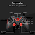 Miniatyrbild 7 av 8: Trådlös handkontroll spelkontroll Bluetooth Gamepad Universal Gamepad Kompatibel för Android Tablet