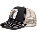 Miniatyrbild 1 av 4: Unisex Animal Mesh Trucker Hat Square Patch Baseball Cap för