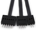 Miniatyrbilde 2 av 5: 3 stk Lærhåndverk Pricking Stitching Meisel Hullslag Leath Verktøy (2+4+6 hull, stigning 5mm)