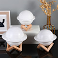 Miniatyrbillede 3 af 5: 3D planet lys Saturn lys led natlys kreativ gave
