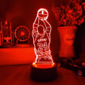 Miniatyrbillede 1 af 3: LED Basketball Natlampe 3D Lampe Lavt Effekt Soveværelse Dekoration Lampe til Restaurant Soveværelse Butik
