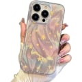 Miniatyrbilde 1 av 6: Telefon Hard Case Kompatibel med iPhone Case Slim Holografisk Fade Star Kvinner Jenter, Hard PC Støtsikker Beskyttende Design iPhone 14 Pro