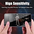 Miniatyrbild 4 av 5: 4 st integritetshärdat glas för Realme C55 Anti-spy skärmskydd