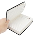 Miniatyrbild 5 av 10: Student Study Classroom Note Hard Cover Office Diary Notebook Hardcover Notepad(Svart)