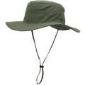 Miniatyrbild 2 av 7: Hatt för män med solskydd UPF 50+ bred brätte hinkhatt vindtät fiske Army Green