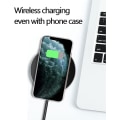 Miniatyrbilde 6 av 7: Telefon Hard Case Kompatibel med iPhone Case Slim Cystal Clear Holographic White Cloud Kvinner Jenter, Hard PC Støtsikker Beskyttende Design iPhone XS MAX