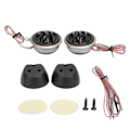 Miniatyrbillede 1 af 11: Par Car Mini Diskant Højttaler 130W Maksimal 20W RMS 4Ω 12V Universal til Lydanlæg