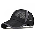 Miniatyrbild 1 av 5: Unisex Andningsbar Full Mesh Baseballkeps Snabbtorkande Löpning h A
