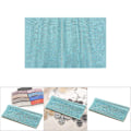 Miniatyrbillede 9 af 9: 24*40cm Klæbende Glas Krystal Trim Rhinestones Mesh Dekoration Tøj Applikationer (Sø Blå)