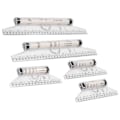 Miniatyrbillede 7 af 10: 5 stk. Målervals 15cm 30cm Klar Skala Transparent Letvægts Parallel Vals Lineal med Formler til Arbejde