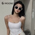 Miniatyrbilde 4 av 5: Retro Spisse Cat Eye Solbriller Trendy Søt Avantgarde Stil MS51810