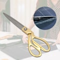 Miniatyrbilde 5 av 10: Luksus sy-saks stoff tekstilskjærer skarp blad skreddersøm skreddersaks (8in)
