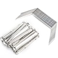 Miniatyrbilde 2 av 10: 50 stk filfester 2-hulls jernbinderklips papirgaffel festeklemme 80mm hullstigning for 350 ark A4-papir