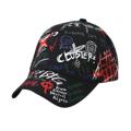 Unisex Graffiti Baseball Cap, K-pop Boys Udendørs Snapback Ha H