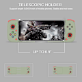 Miniatyrbild 3 av 7: Bluetooth-kontroller för iPhone, Android, direkt spel, låg latens, telefonkontroller spelkontroll joystick för Galaxy S23 S22 S21 20 Ultra, iPhone 14 13 1 Green