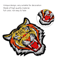 Miniatyrbilde 8 av 10: Tigerhode brodert lapp klut klistremerke applikasjon klær tilbehør (vist som bilde)