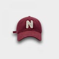 Miniatyrbild 1 av 5: Hatt Brev Broderad Justerbar Baseballkeps Red