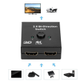 Miniatyrbild 2 av 8: HD Multimedia Interface 2 ingångar till 1 utgångs switch HD Multimedia Interface Splitter Tvåvägs HD Multimedia Interface Switcher Stöd 4K