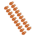 Miniatyrbild 9 av 10: 20 set läder D-ringar för handväska Äkta läder D-ringar Handväsktillverkningstillbehör för läder Crossbody-väska Hantverk Claybank