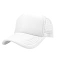 Miniatyrbild 1 av 5: Tvåfärgad Trucker Hat Sommar Mesh Cap med Justerbar Snapbac K