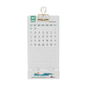 Miniatyrbillede 3 af 10: 2022 Skrivebords Kalender Enkelt Design Tiger År Blank Overflade Robust Holdbar Bred Anvendelighed Mini Kalender 2022
