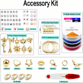 Miniatyrbilde 2 av 4: 14600 stykker leireperle armbånd lage sett, myke keramiske perler perle streng sett smykker armbånd DIY, bokstavperler for armbånd og smykkeproduksjon