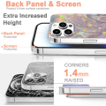 Miniatyrbilde 2 av 6: Telefon Hard Case Kompatibel med iPhone Case Slim Holographic Fade Star Kvinner Jenter, Hard PC Støtsikker Beskyttende Design iPhone 15 Pro