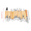 Miniatyrbild 10 av 10: JR2-18 22 st DIY-snidningsverktyg Lerskulpturverktyg Set Tillbehör