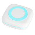 Miniatyrbillede 2 af 10: Mini Printer 200DPI Bærbar 8.8x8.5x3.7cm TypeC Termisk Printer med 800mAh Batteri (Blå)