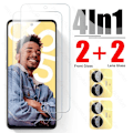 Miniatyrbild 1 av 5: 4 i 1 för Realme C55 4G Glass Kameraskyddsglas Relme Realmi C55 C 55 RMX3710 6.72\" Telefonskärmsskydd Härdat Glas