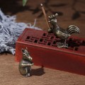 Miniatyrbilde 4 av 5: 12 stk Røkelseholder Retro Stjernetegn Husholdning Legering Hjemmedekorasjon for Studie Stue Soverom