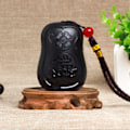 Miniatyrbillede 5 af 10: Populær Praktisk Buddha Maskine Retro Delikat Hjem Broadcast Chanting Maskine(Sort)