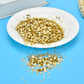 Pikkukuva 3 / 10: 50G DIY PET Ei Reikää Tähden Muotoiset Paljetit Syntymäpäiväjuhlat Vaatteet Tarvikkeet Lisävarusteet (Kultainen)