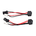 Miniatyrbild 6 av 9: 2 st T10 LED Canbus Huvudljus Dekoder Enhet Anti Flimmer Resistorer Felavbrytare