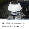 Miniatyrbild 4 av 7: Utomhus solbordslampa professionell IPX4 vattentät hög ljusstyrka 4 nivåer dimbar solbordslampa för inomhus utomhus