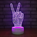 Miniatyrbild 2 av 8: 3D Piratskepp Nattljus 3D LED Nattljus Bord Skrivbord Opt