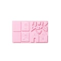 Miniatyrbild 1 av 4: DIY Julhus Chokladform Silikonform Fondant
