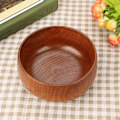 Miniatyrbilde 4 av 10: Retro stil naturlig tre rund bolle ris suppebeholder for hjem/restaurant