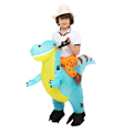 Miniatyrbild 1 av 2: Uppblåsbar Dinosaurdräkt, Uppblåsbar Dinosaurdräkt, Uppblåsbar Halloween-dräkt Type C
