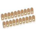 Miniatyrbild 10 av 10: Läder D-ringar Flerfunktions DIY Handväska Sido Clip Spänne med Guld Tillbehör för Väska Tillverkning Tillbehör Beige Guld Tillbehör