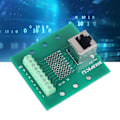 Miniatyrbillede 1 af 6: RJ45 Ethernet-stikudbrydningstavle 8P8C netværksport skrueterminaltavle med beslag til computere routere switche