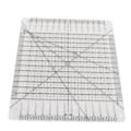 Pikkukuva 4 / 10: Läpinäkyvä akryyli quilting-viivain, tarkka asteikko, musta ruudukkoviiva, monitoiminen leikkuulinja ompeluun, neulatyöhön, käsitöihin