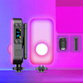 Miniatyrbild 2 av 5: RGB LED-fyllningsljus, mini, bärbar, multifunktionell kamerafyllning