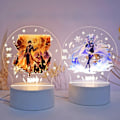 Miniatyrbild 1 av 8: Genshin Impact Barbara 3D LED-akrylnattlampor 7 färger