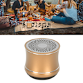 Miniatyrbild 1 av 4: Mini Bluetooth-högtalare IP67 Vattentät Automatisk anslutning Bärbar trådlös högtalare med bashögtalare för duschrum Cykel Bil Gold