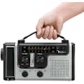 Pikkukuva 6 / 6: Kannettava Radio Käsikäyttöinen Itsestään Virtaava Taskulamppu Lukulamppu Ulkokäyttöön Monitoimityökalu