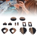 Miniatyrbilde 1 av 6: 12 stk Resin Tre Pendants Flere Stiler DIY Smykker Håndverk Dekorasjon Tilbehør
