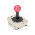 Miniatyrbillede 9 af 10: Arcade Stick Mekanisk Knap Lyd 50 Million Tryk Komfortabelt Greb Arcade Knapper